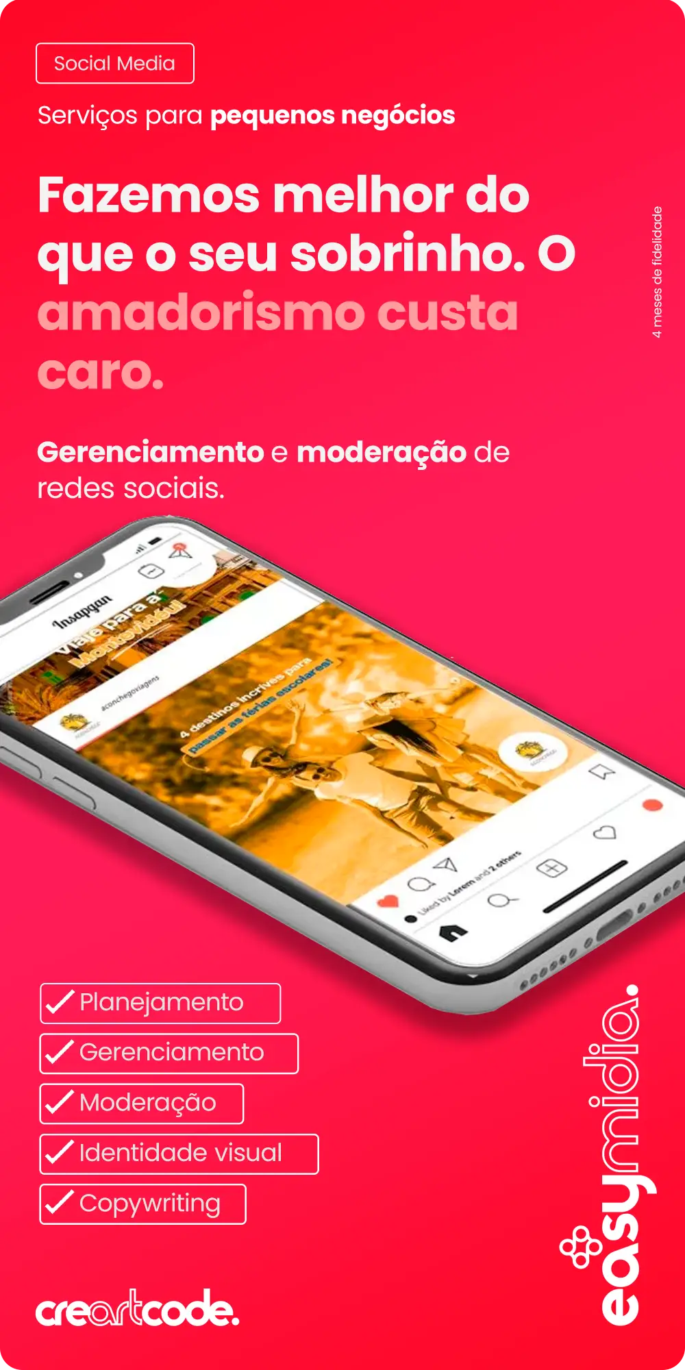 Easy Mídias: Gerenciamento e moderação de redes sociais